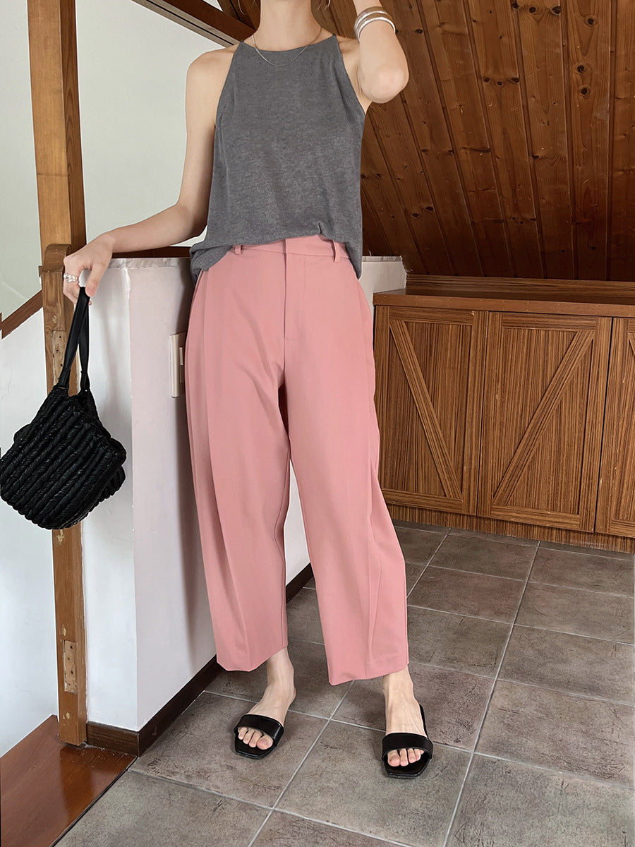 Women's Stylish Crop Casual Pants - K8578