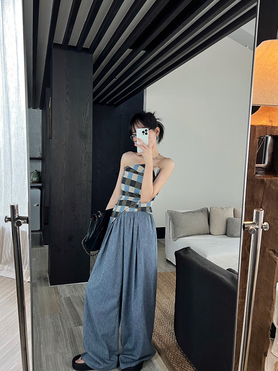 2024 Women's Casual High-Waisted Polyester Pants - Style 230776 13Hongs