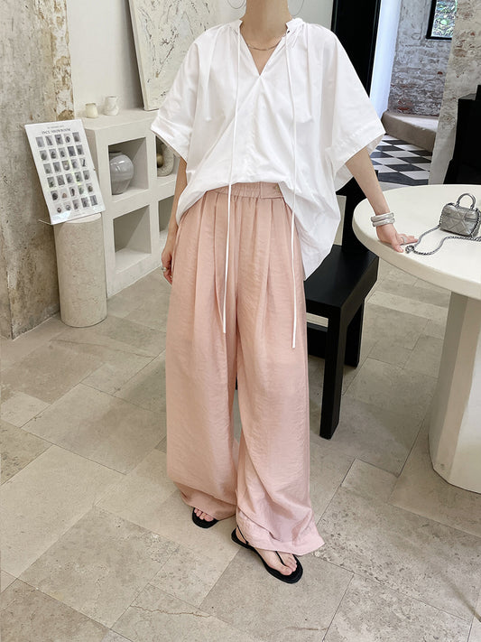 2024 New 75% Tencel Blended Women's Loose Casual Pants - KA059