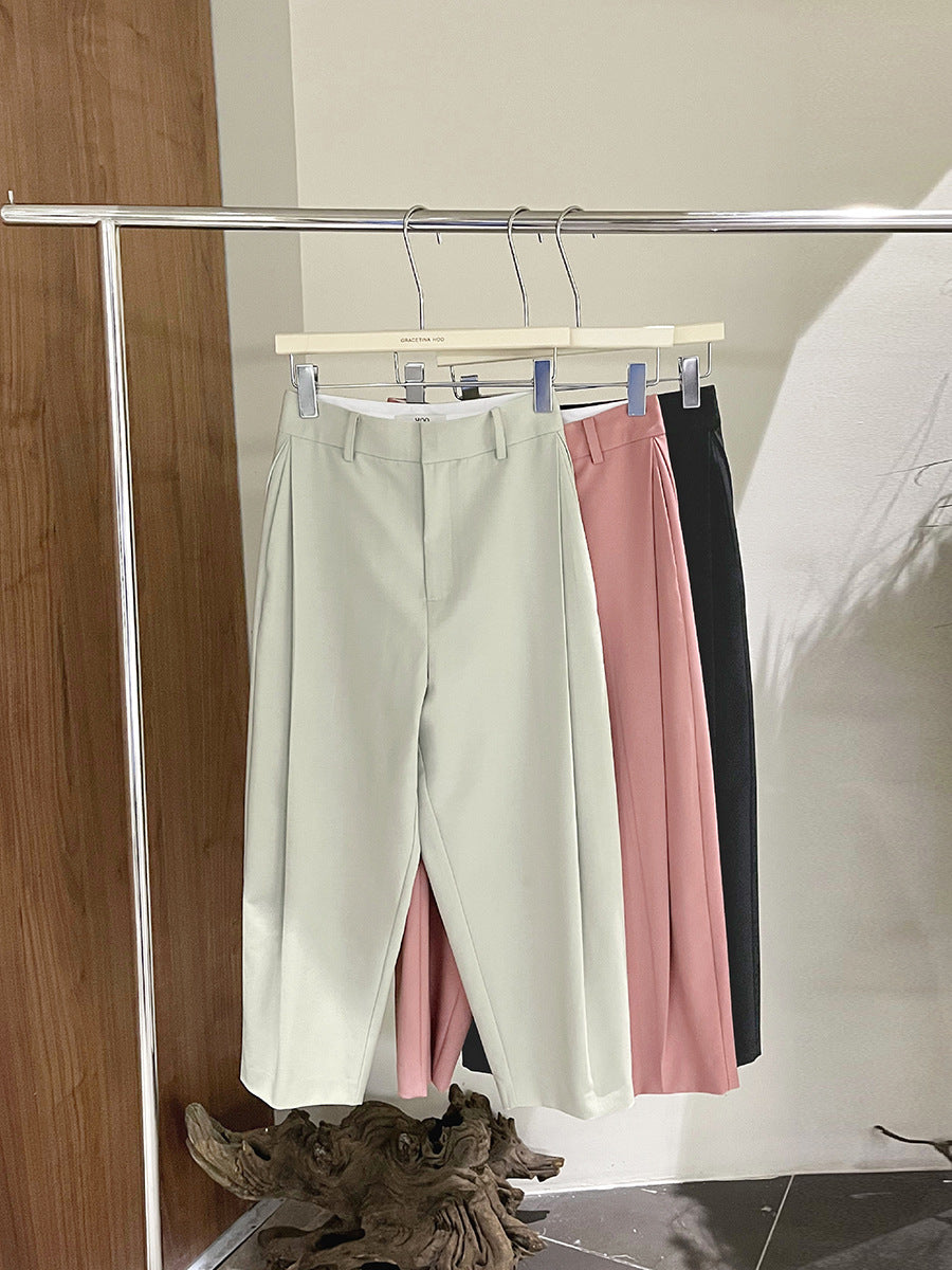 Women's Stylish Crop Casual Pants - K8578