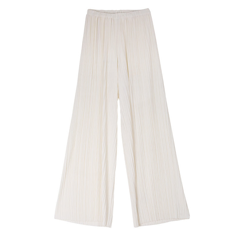 2024 Women's Pleated Stretch Comfortable Pleated Pants - 250613 13Hongs