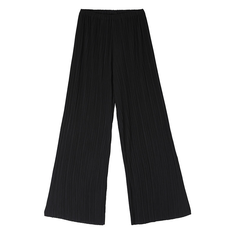 2024 Women's Pleated Stretch Comfortable Pleated Pants - 250613 13Hongs