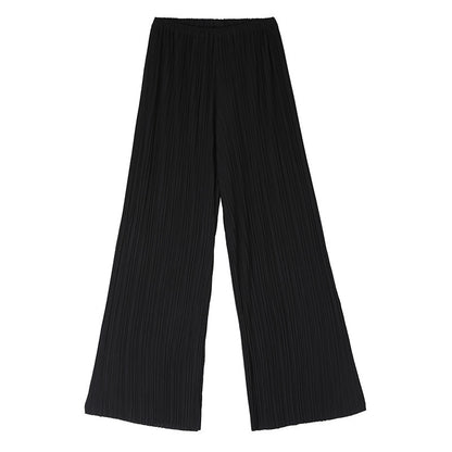 2024 Women's Pleated Stretch Comfortable Pleated Pants - 250613 13Hongs